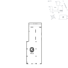 Помещение, 172.2 м²